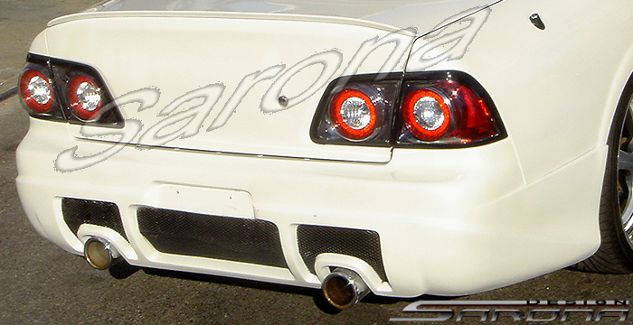 Custom Nissan Maxima  Sedan Rear Bumper (1995 - 1999) - $590.00 (Part #NS-029-RB)